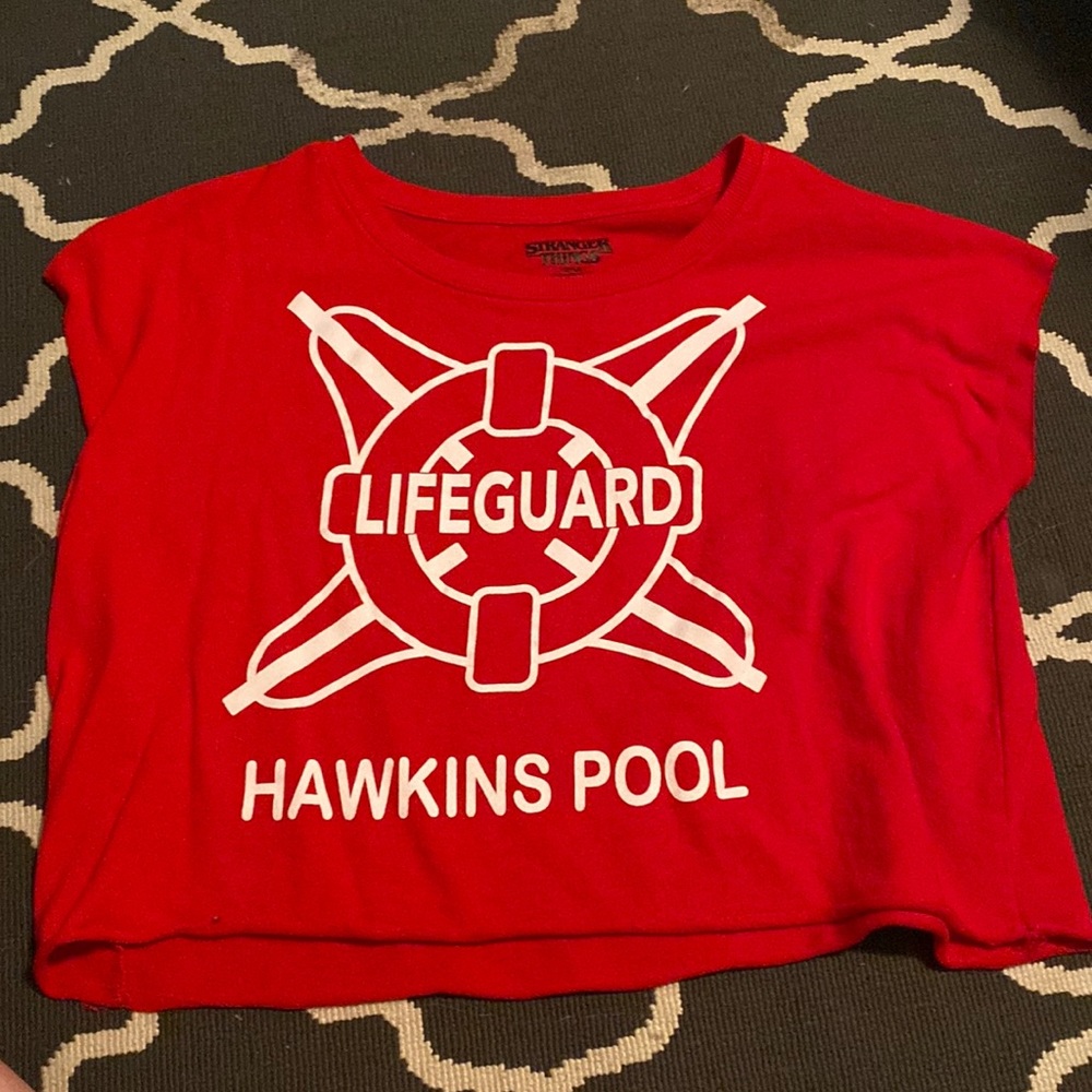 Stranger Things Crop Top
